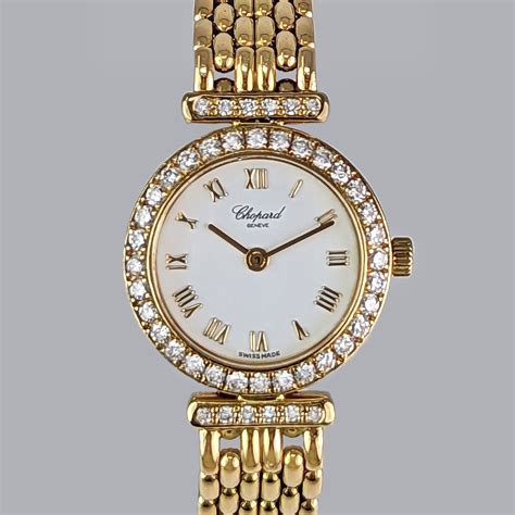 vintage chopard ladies diamond watches.